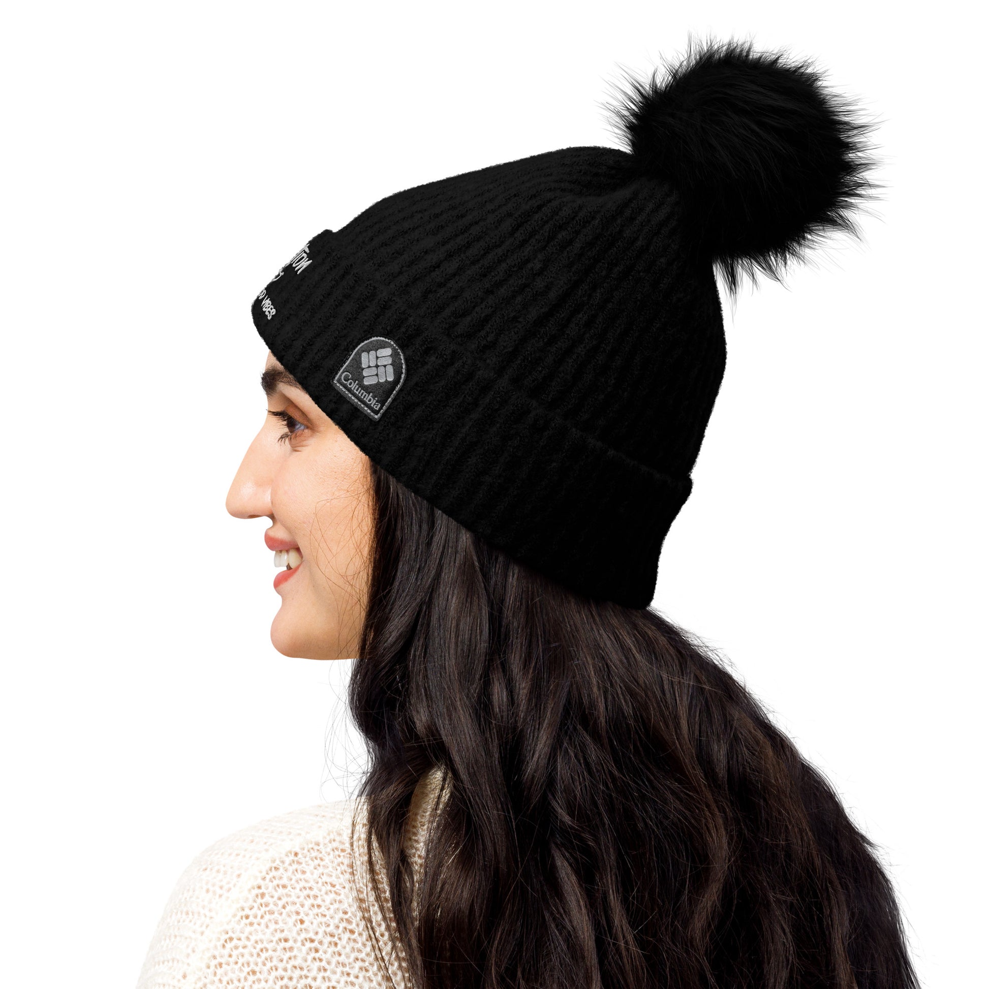 Columbia Pom-Pom Beanie The Night Shift Performance Street Gear by The Night Shift Automotive Apparel