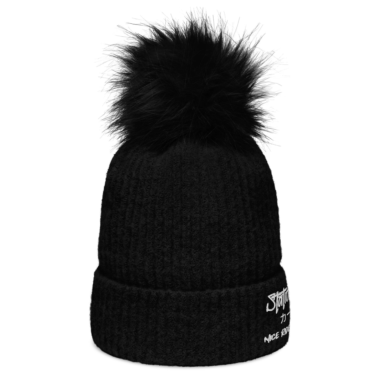 Columbia Pom-Pom Beanie The Night Shift Performance Street Gear by The Night Shift Automotive Apparel