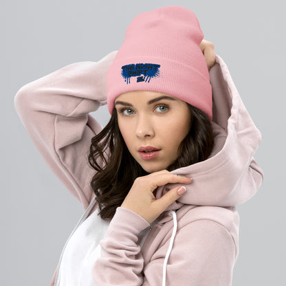 The Night Shift-Embroidered Cuffed Beanie The Night Shift Performance Street Gear by The Night Shift Automotive Apparel
