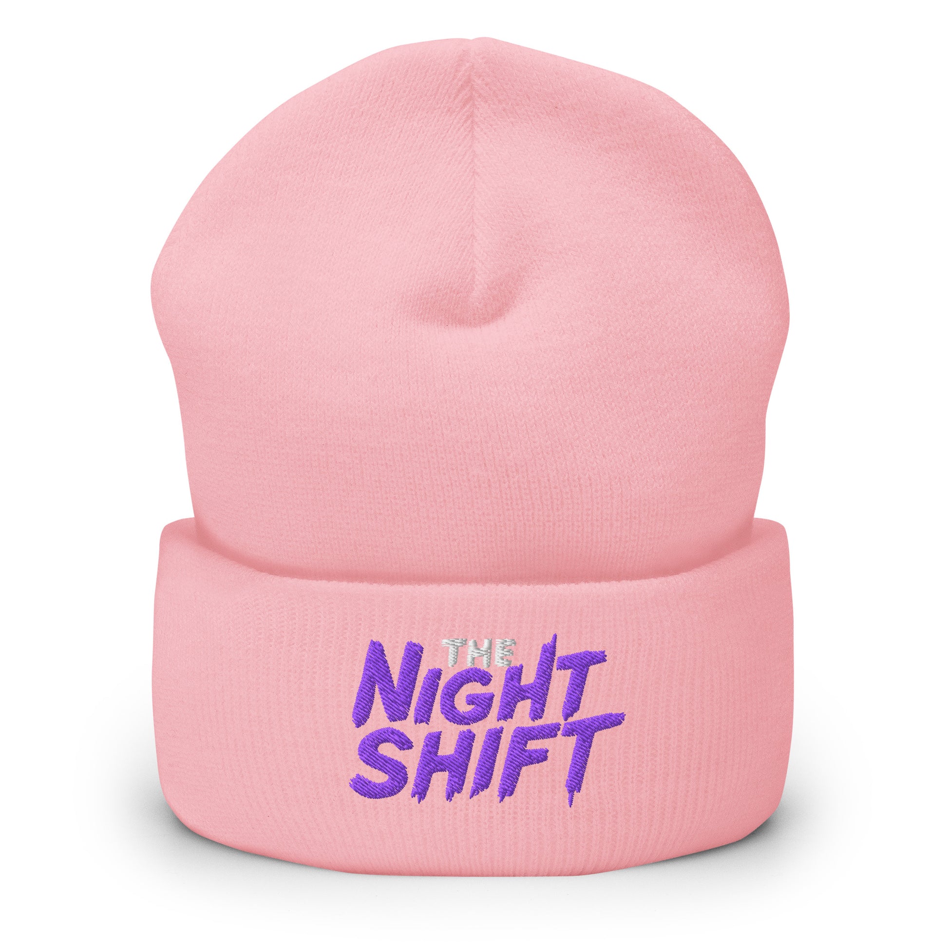The Night Shift-Embroidered Cuffed Beanie The Night Shift Performance Street Gear by The Night Shift Automotive Apparel