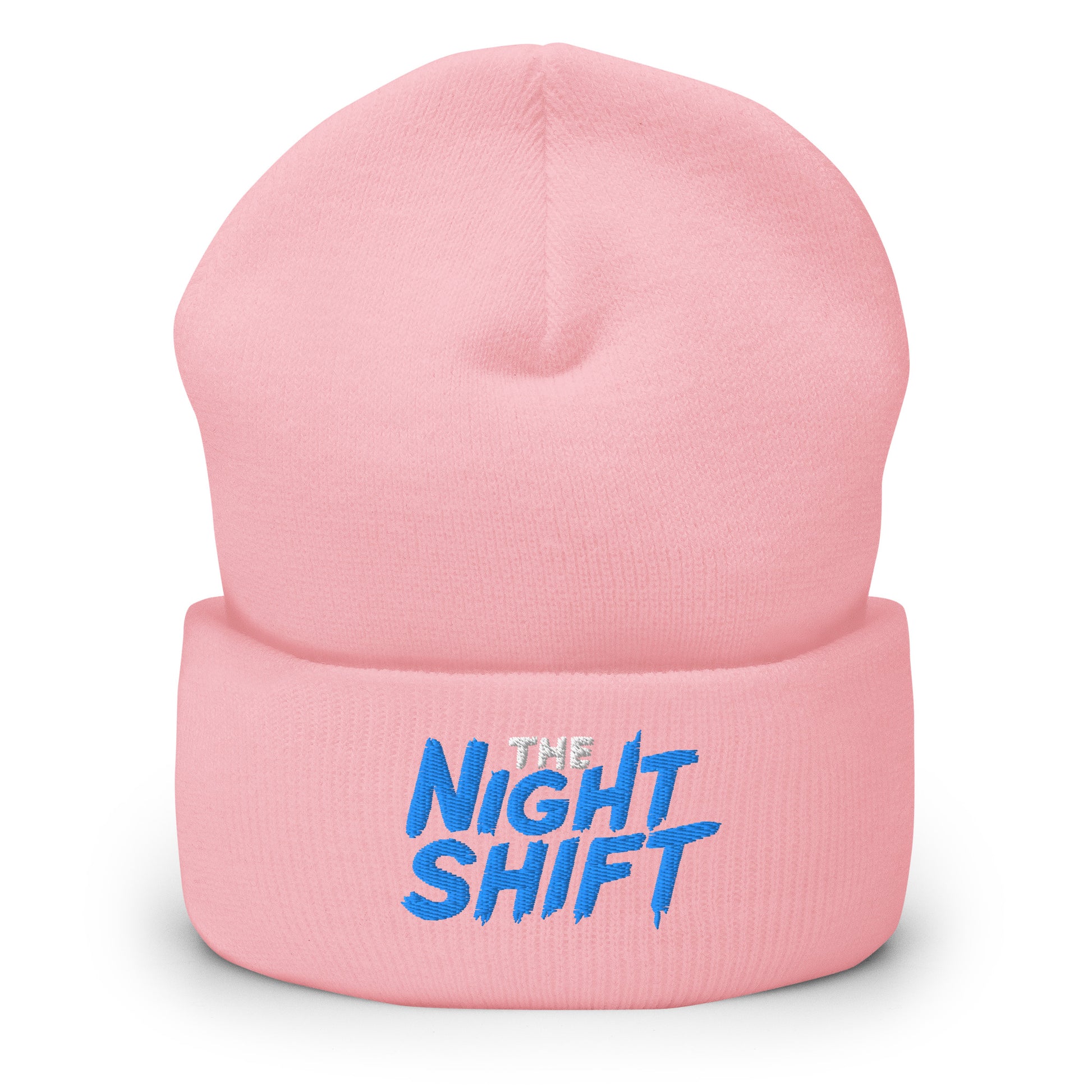 The Night Shift-Embroidered Cuffed Beanie The Night Shift Performance Street Gear by The Night Shift Automotive Apparel