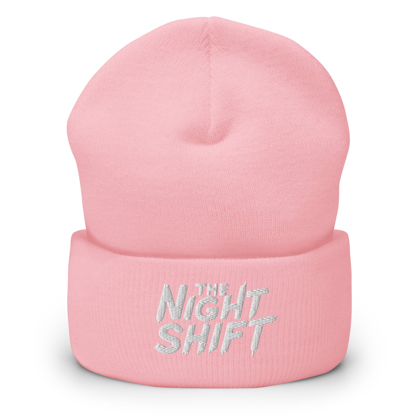 The Night Shift-Embroidered Cuffed Beanie The Night Shift Performance Street Gear by The Night Shift Automotive Apparel