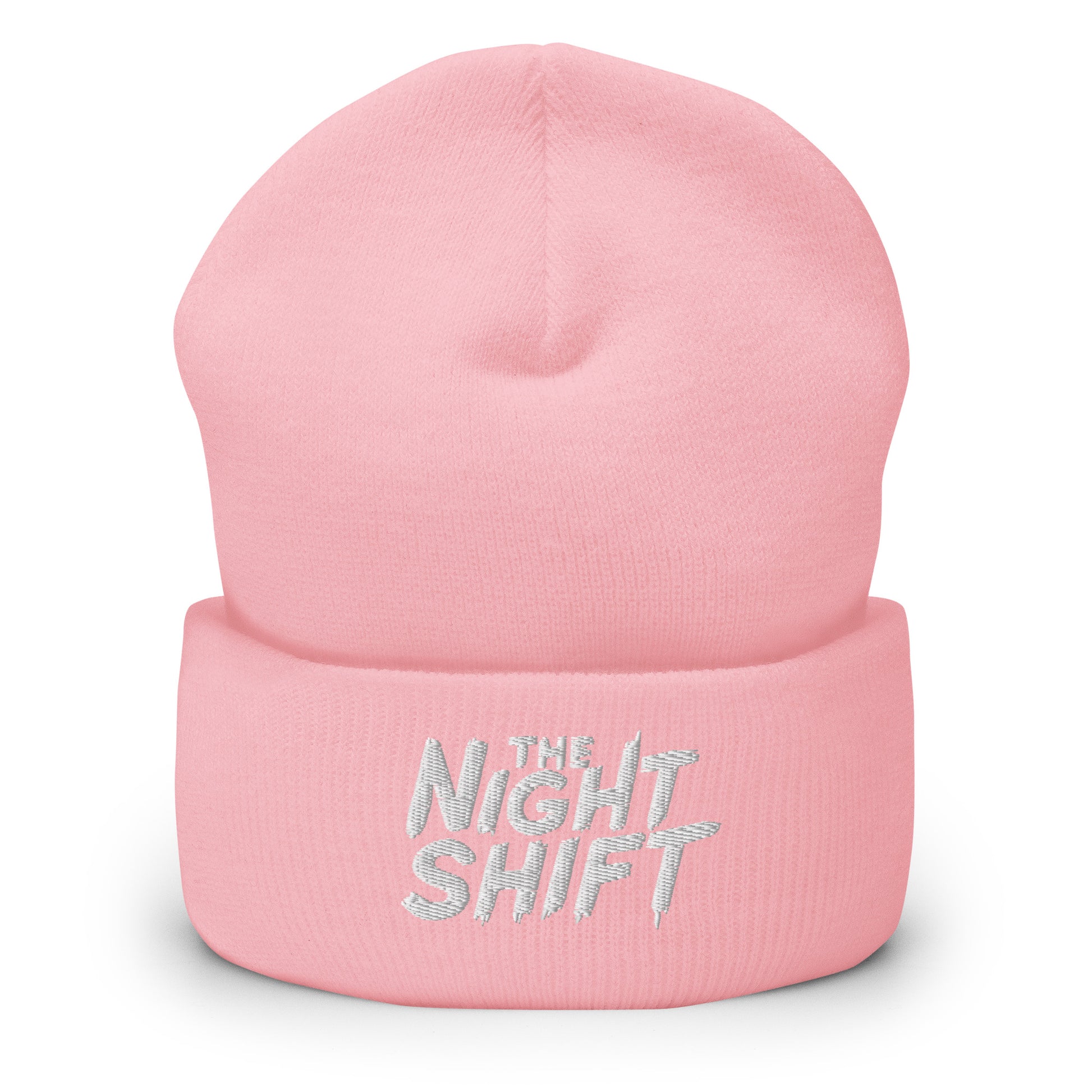 The Night Shift-Embroidered Cuffed Beanie The Night Shift Performance Street Gear by The Night Shift Automotive Apparel