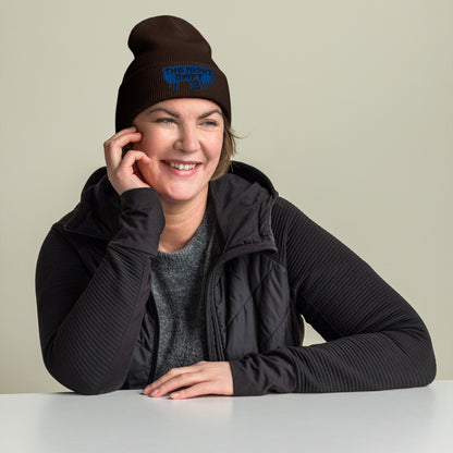 The Night Shift-Embroidered Cuffed Beanie The Night Shift Performance Street Gear by The Night Shift Automotive Apparel