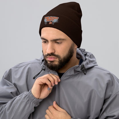 The Night Shift-Embroidered Cuffed Beanie The Night Shift Performance Street Gear by The Night Shift Automotive Apparel