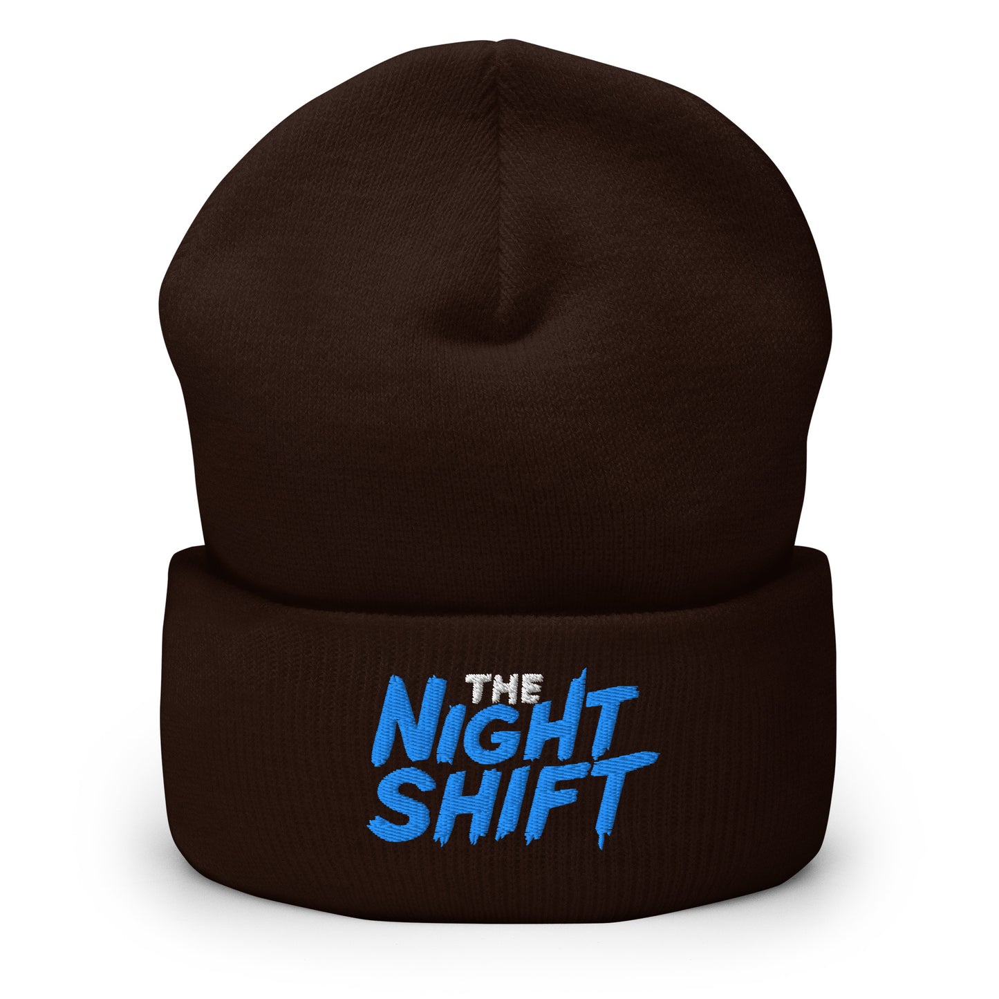 The Night Shift-Embroidered Cuffed Beanie The Night Shift Performance Street Gear by The Night Shift Automotive Apparel
