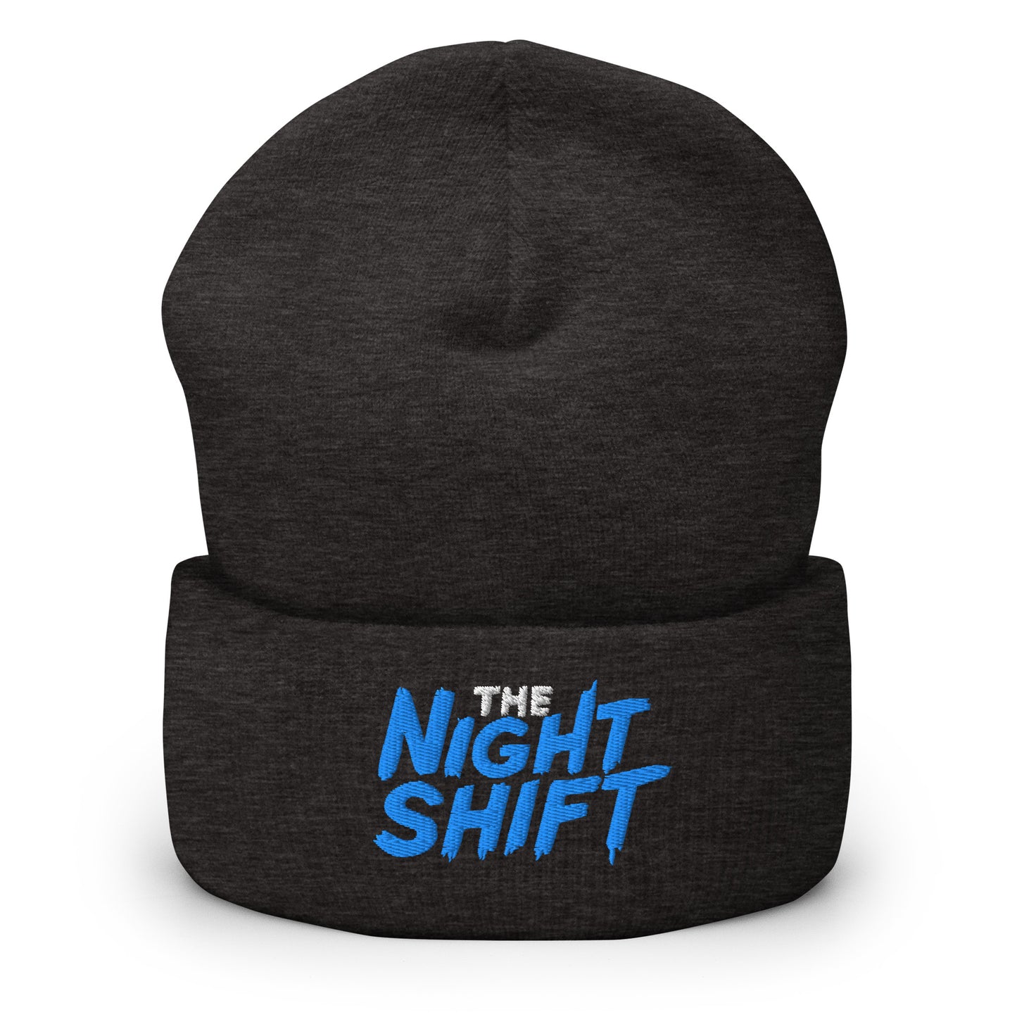 The Night Shift-Embroidered Cuffed Beanie The Night Shift Performance Street Gear by The Night Shift Automotive Apparel
