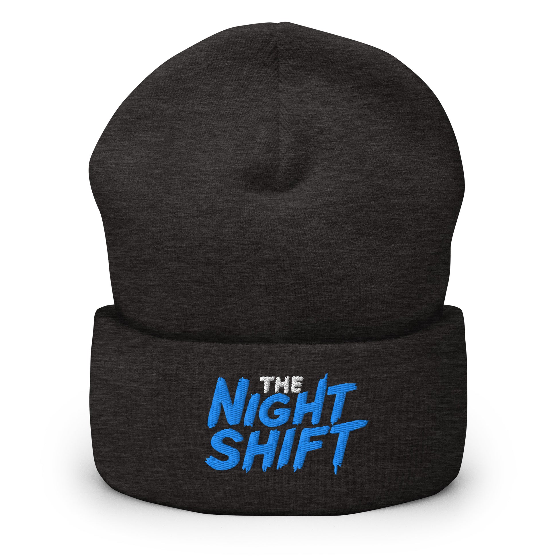 The Night Shift-Embroidered Cuffed Beanie The Night Shift Performance Street Gear by The Night Shift Automotive Apparel