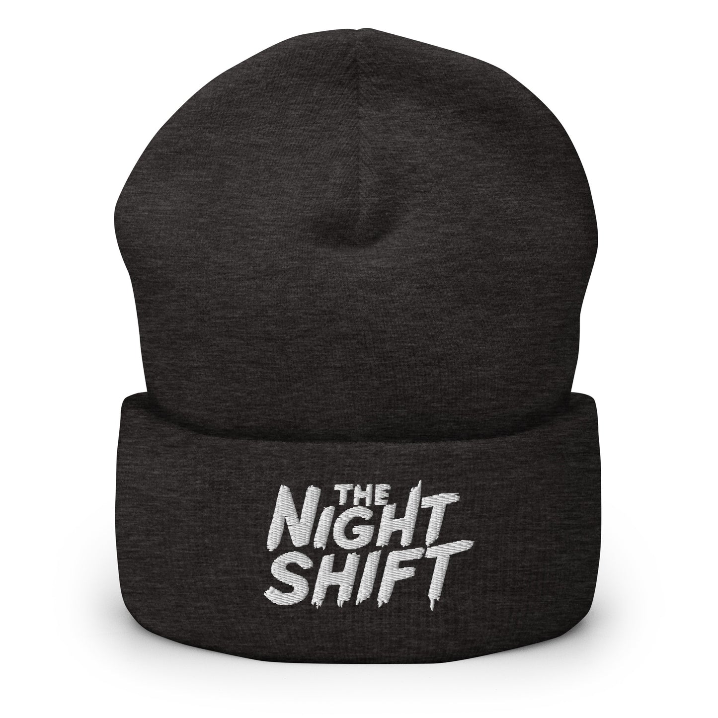 The Night Shift-Embroidered Cuffed Beanie The Night Shift Performance Street Gear by The Night Shift Automotive Apparel