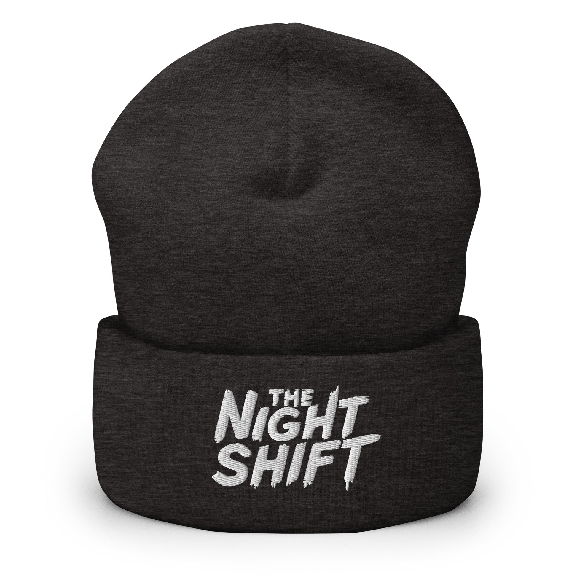 The Night Shift-Embroidered Cuffed Beanie The Night Shift Performance Street Gear by The Night Shift Automotive Apparel