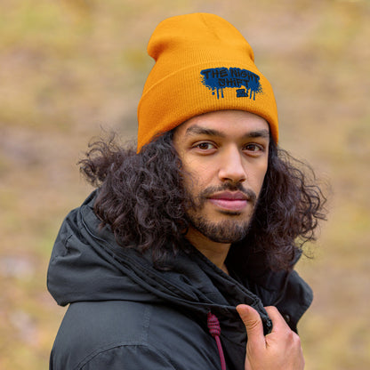 The Night Shift-Embroidered Cuffed Beanie The Night Shift Performance Street Gear by The Night Shift Automotive Apparel