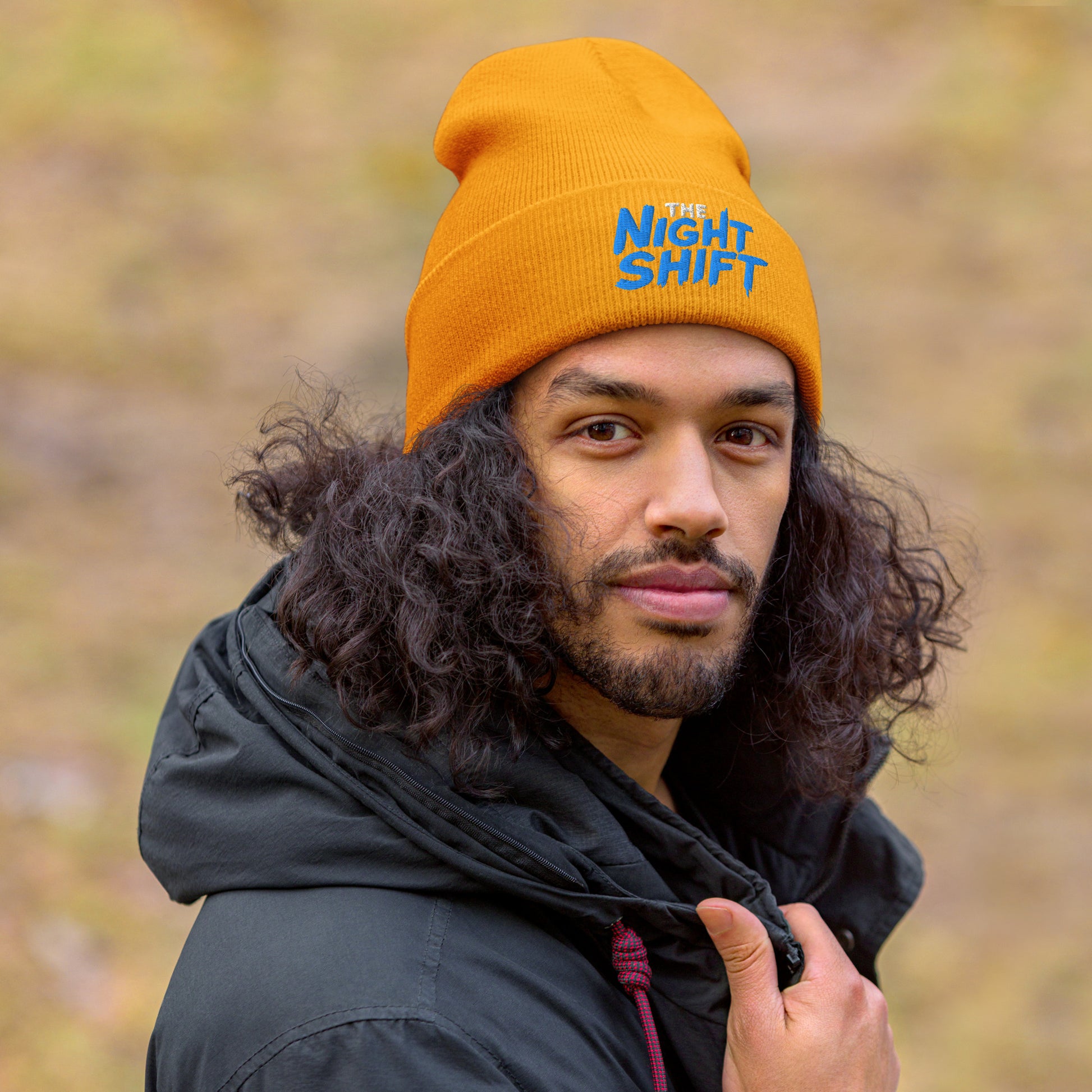 The Night Shift-Embroidered Cuffed Beanie The Night Shift Performance Street Gear by The Night Shift Automotive Apparel