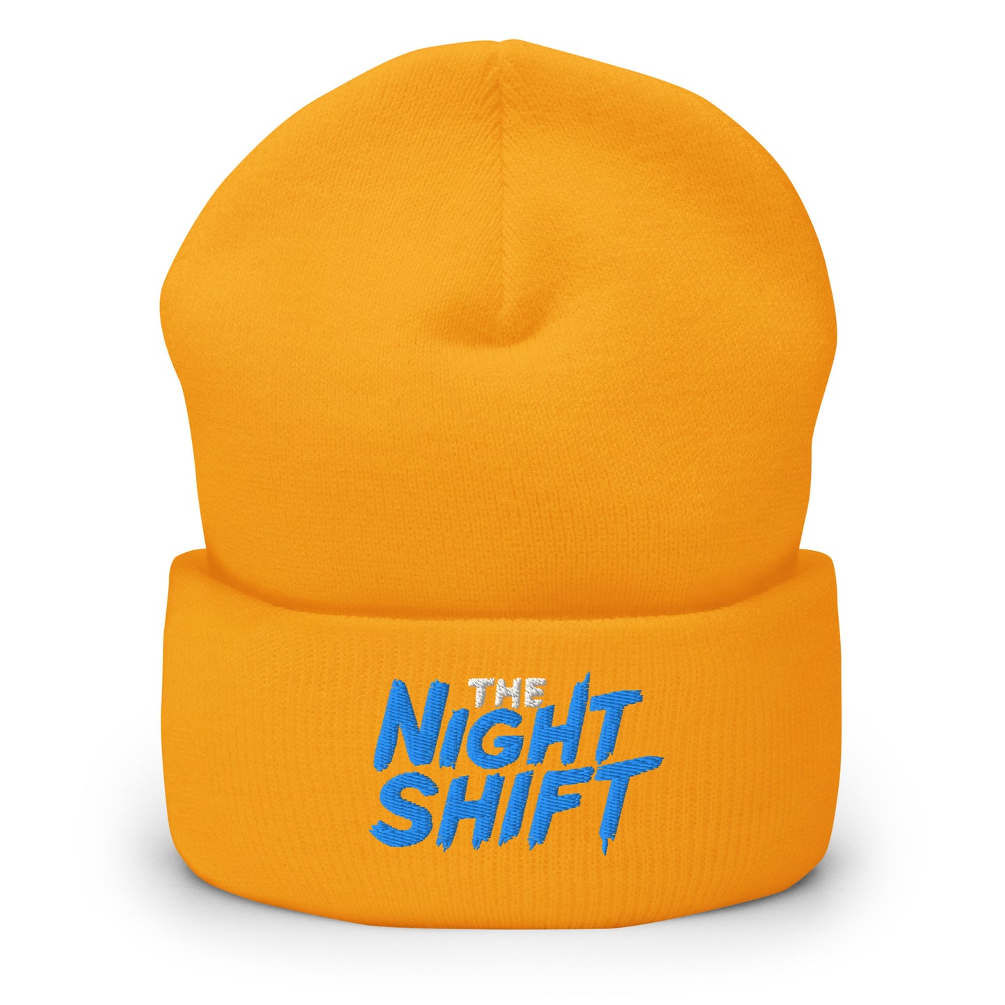 The Night Shift-Embroidered Cuffed Beanie The Night Shift Performance Street Gear by The Night Shift Automotive Apparel