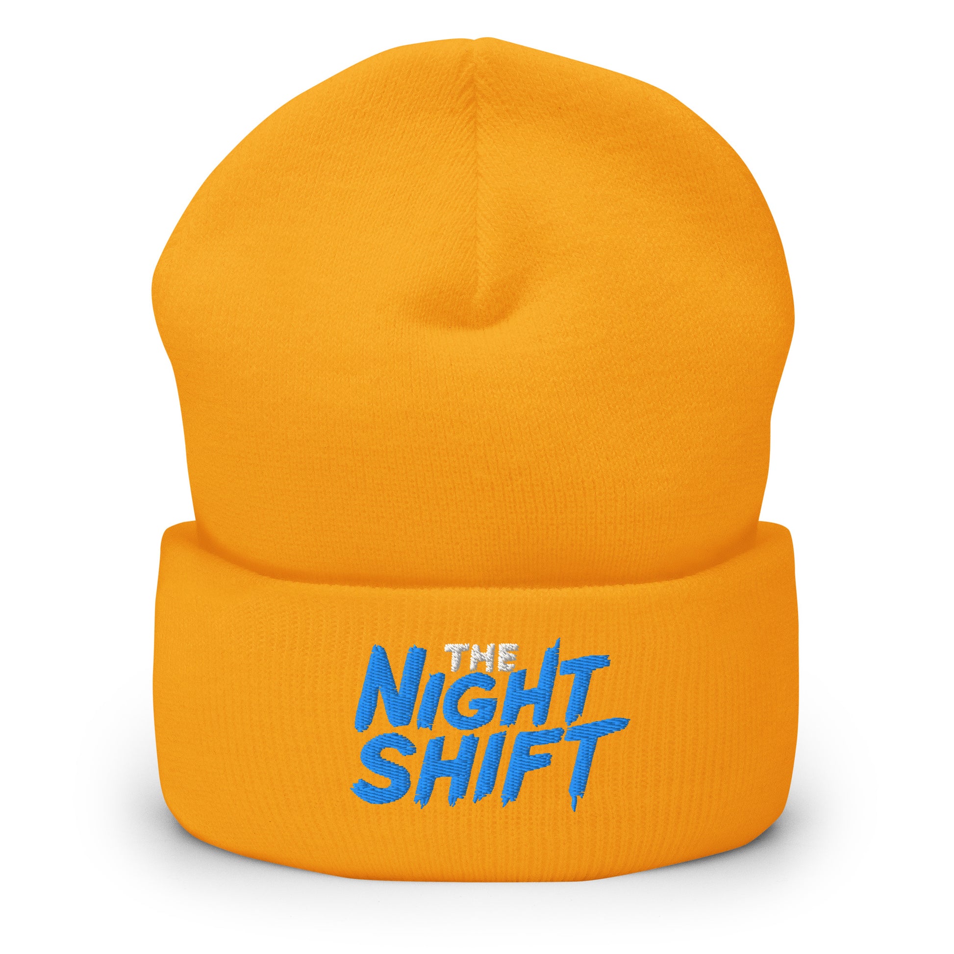 The Night Shift-Embroidered Cuffed Beanie The Night Shift Performance Street Gear by The Night Shift Automotive Apparel