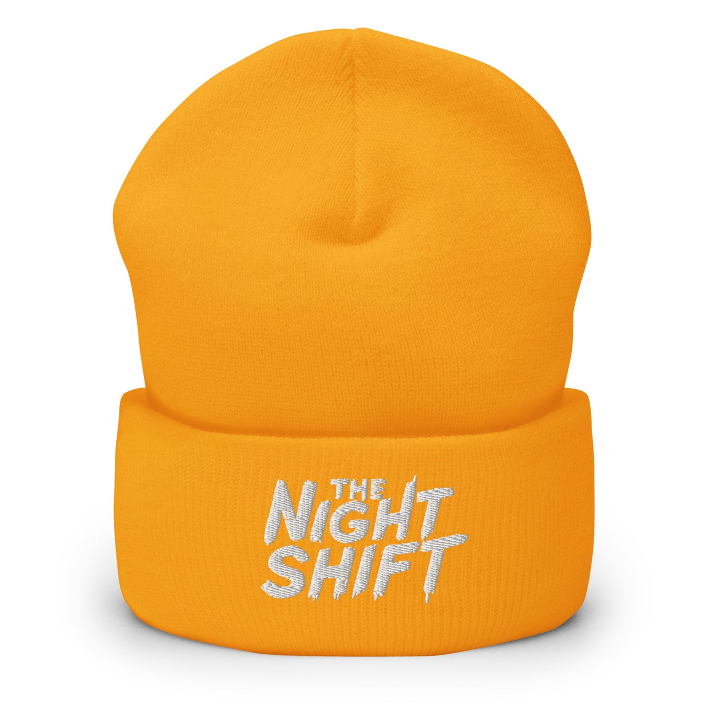 The Night Shift-Embroidered Cuffed Beanie The Night Shift Performance Street Gear by The Night Shift Automotive Apparel