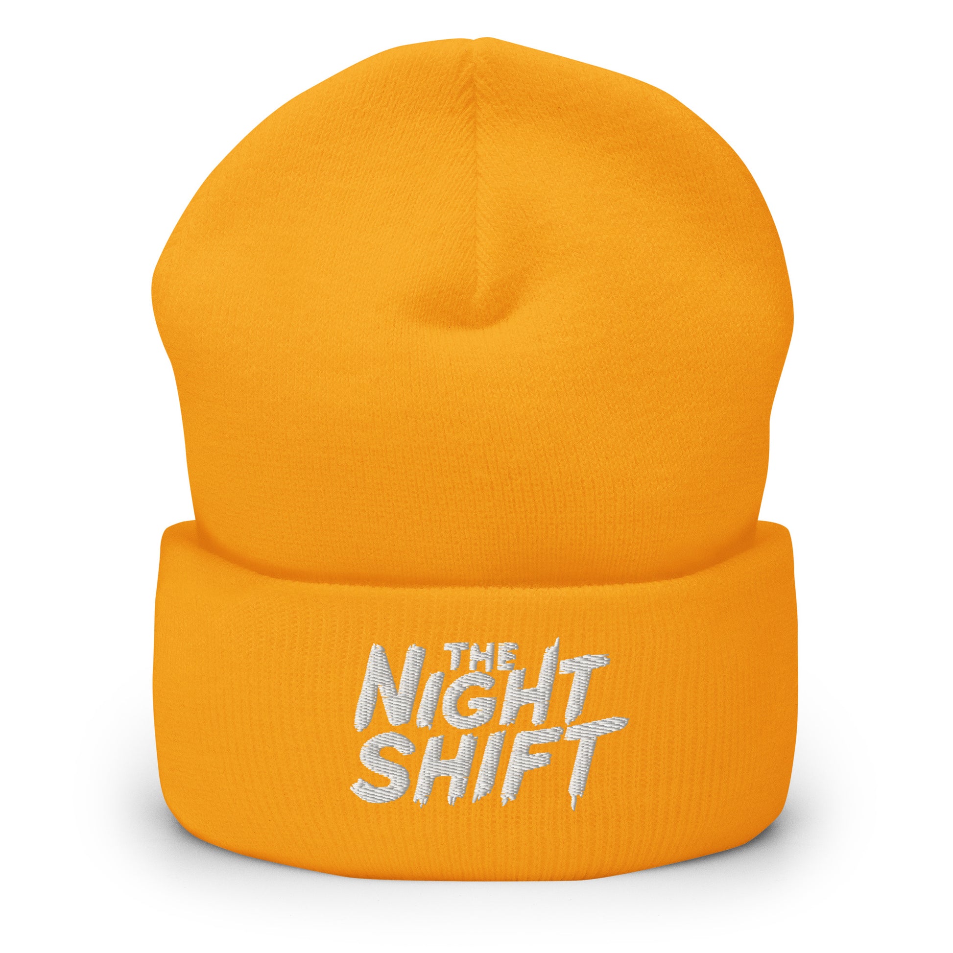 The Night Shift-Embroidered Cuffed Beanie The Night Shift Performance Street Gear by The Night Shift Automotive Apparel