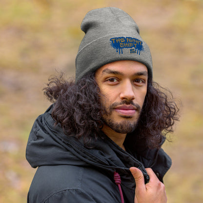 The Night Shift-Embroidered Cuffed Beanie The Night Shift Performance Street Gear by The Night Shift Automotive Apparel