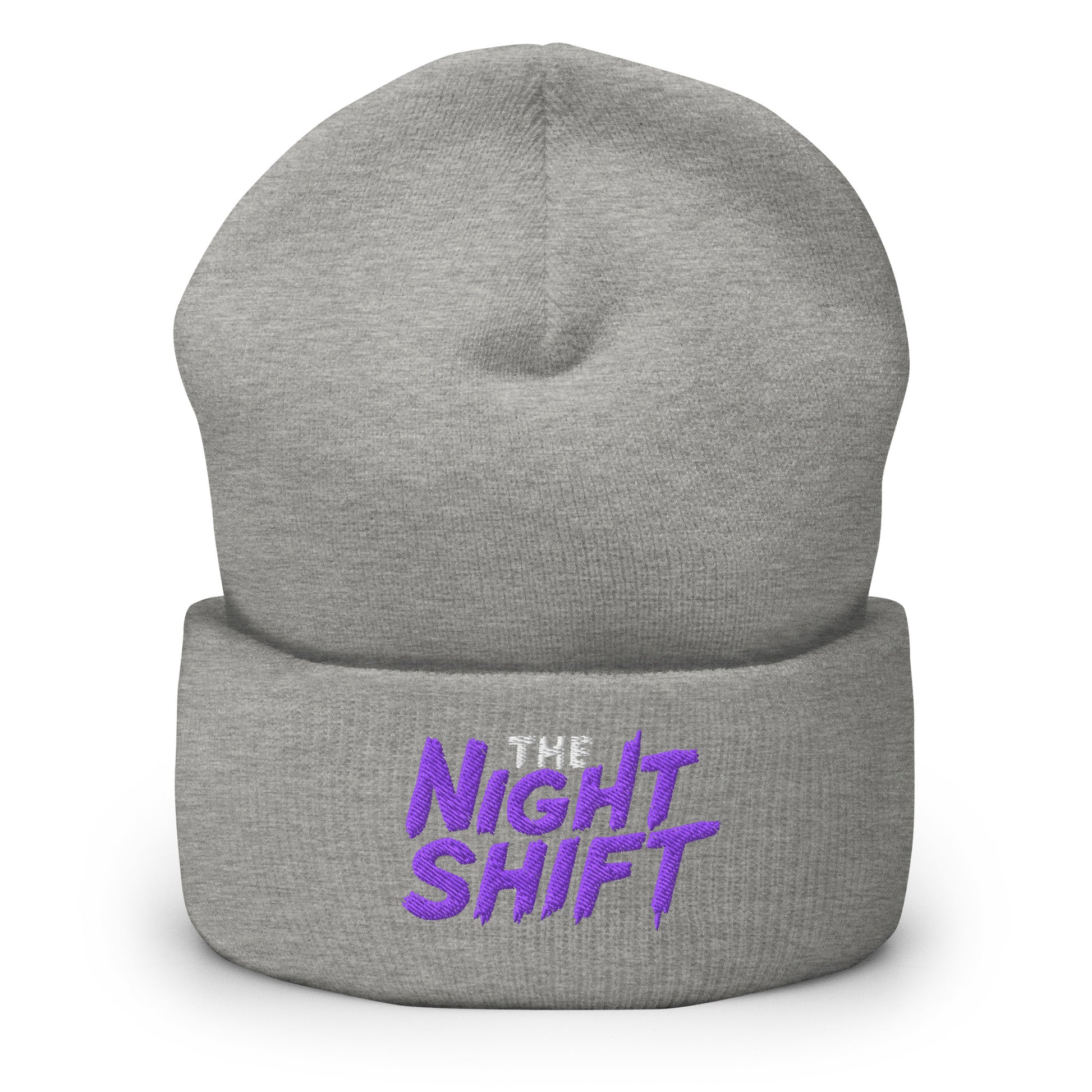 The Night Shift-Embroidered Cuffed Beanie The Night Shift Performance Street Gear by The Night Shift Automotive Apparel