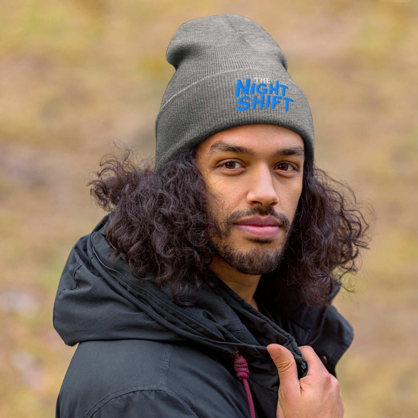 The Night Shift-Embroidered Cuffed Beanie The Night Shift Performance Street Gear by The Night Shift Automotive Apparel