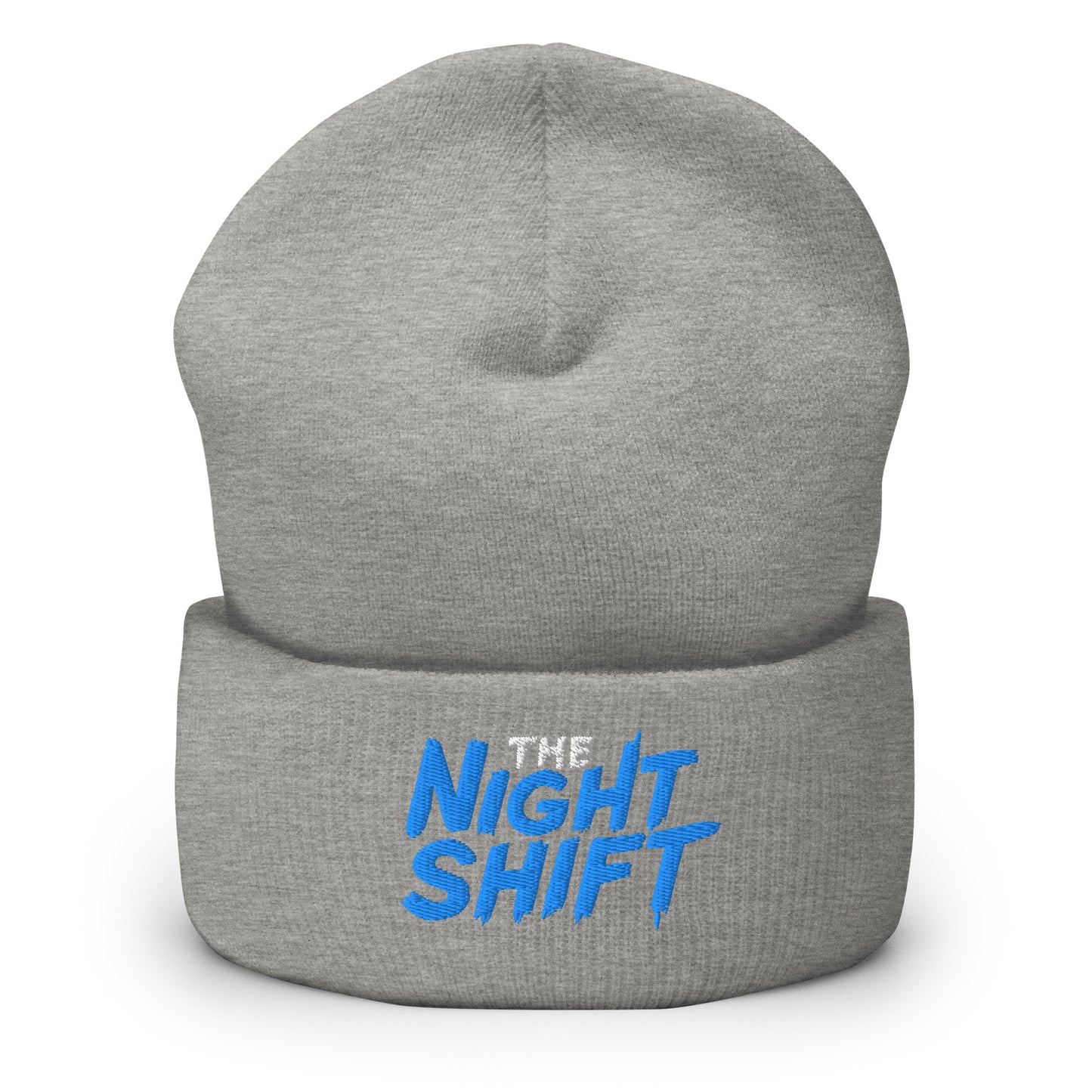 The Night Shift-Embroidered Cuffed Beanie The Night Shift Performance Street Gear by The Night Shift Automotive Apparel
