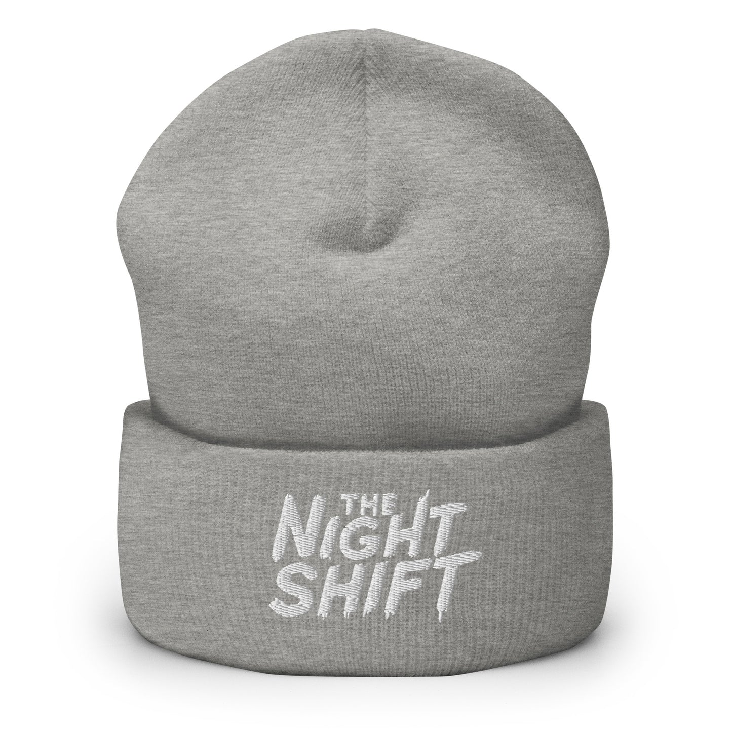 The Night Shift-Embroidered Cuffed Beanie The Night Shift Performance Street Gear by The Night Shift Automotive Apparel