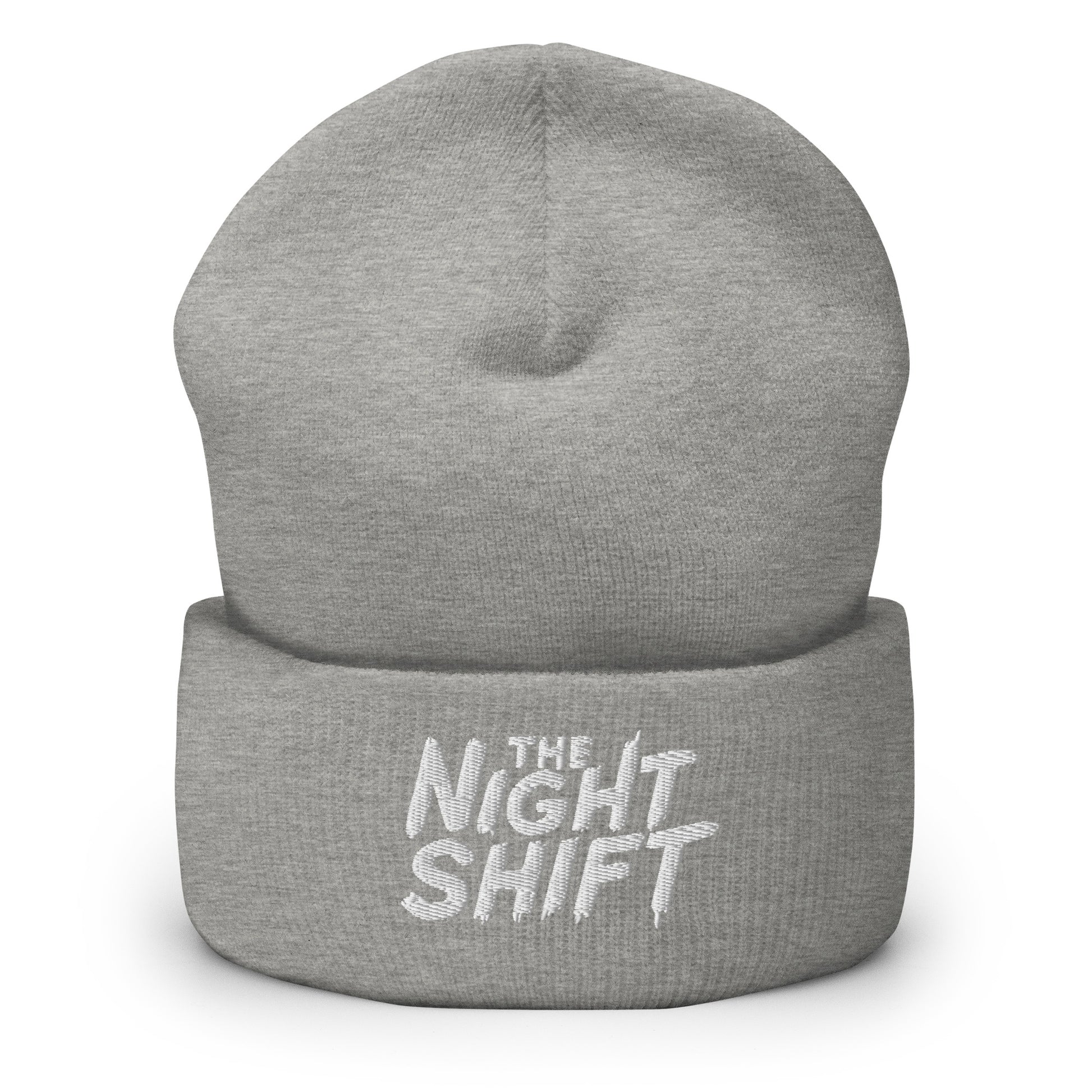 The Night Shift-Embroidered Cuffed Beanie The Night Shift Performance Street Gear by The Night Shift Automotive Apparel