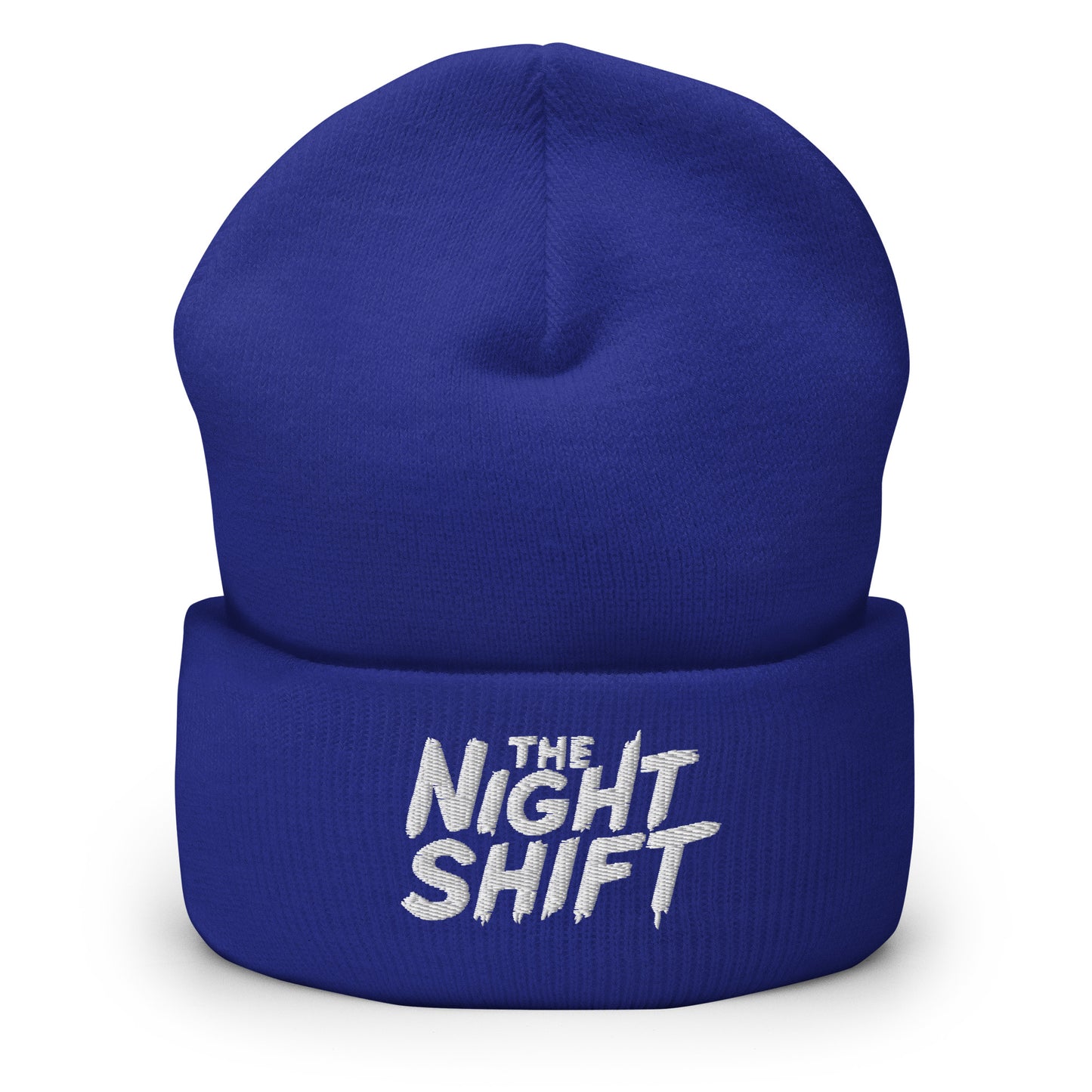 The Night Shift-Embroidered Cuffed Beanie The Night Shift Performance Street Gear by The Night Shift Automotive Apparel
