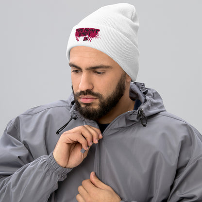The Night Shift-Embroidered Cuffed Beanie The Night Shift Performance Street Gear by The Night Shift Automotive Apparel