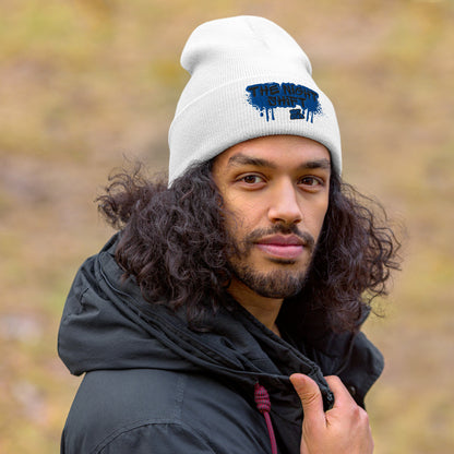 The Night Shift-Embroidered Cuffed Beanie The Night Shift Performance Street Gear by The Night Shift Automotive Apparel