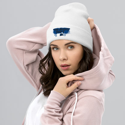 The Night Shift-Embroidered Cuffed Beanie The Night Shift Performance Street Gear by The Night Shift Automotive Apparel