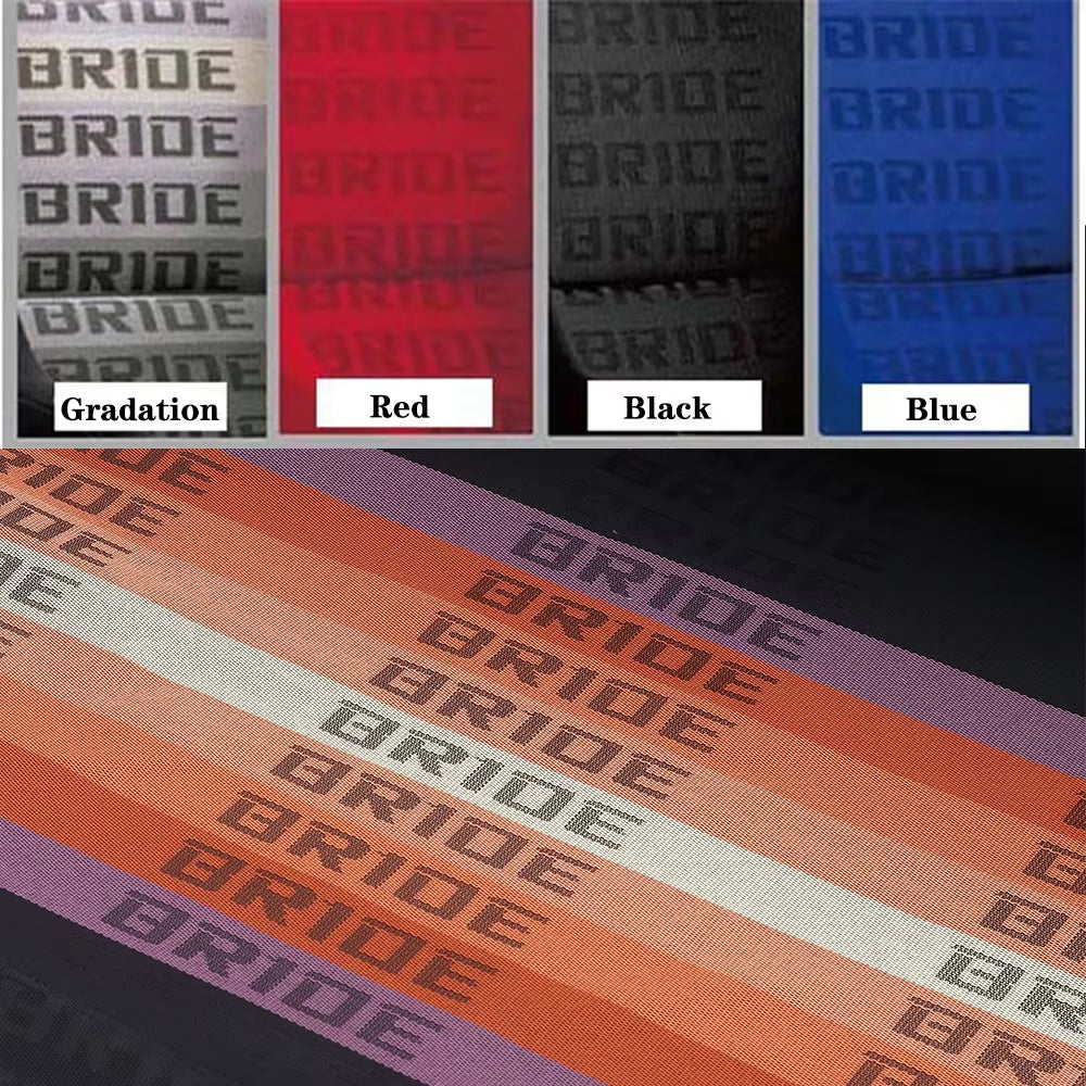 1Pcs JDM Style High Quality Hyper Bride Recaro Seats Fabric Racing Car Seat Cover Headliner Door Panel Cloth 100CM X160Cm The Night Shift Performance Street Gear by The Night Shift Automotive Apparel