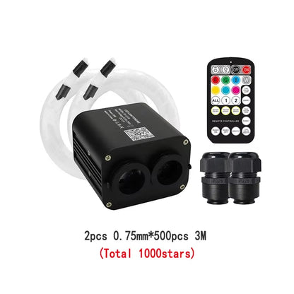 20W RGB Dual Output Starlight Headliner Kit With Music Control Smart App