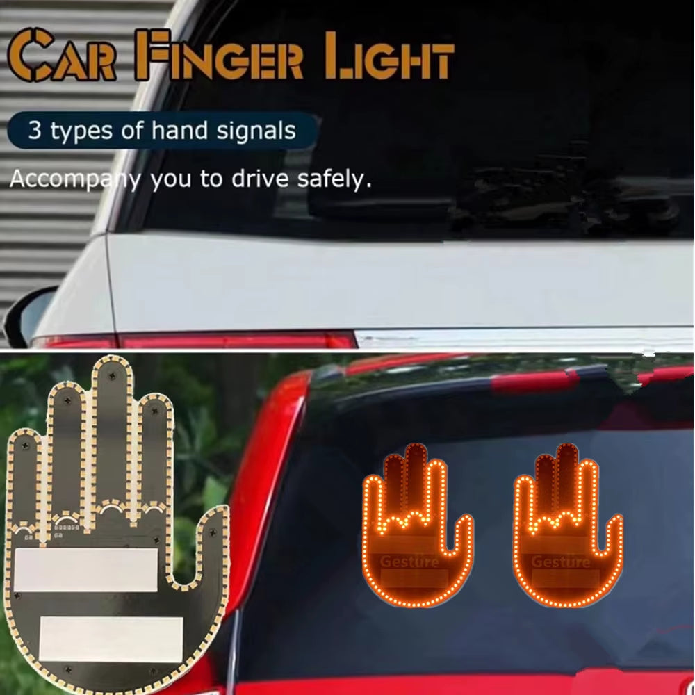 LED Hand Gesture Light with Remote for Car