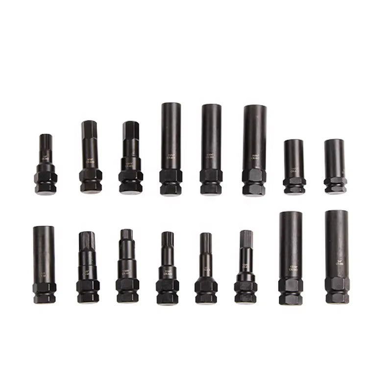 16 Pcs Aftermarket Car Wheel Lock Key Master Set-Wheel Lock Removal Tool Kit The Night Shift Performance Street Gear by The Night Shift Automotive Apparel
