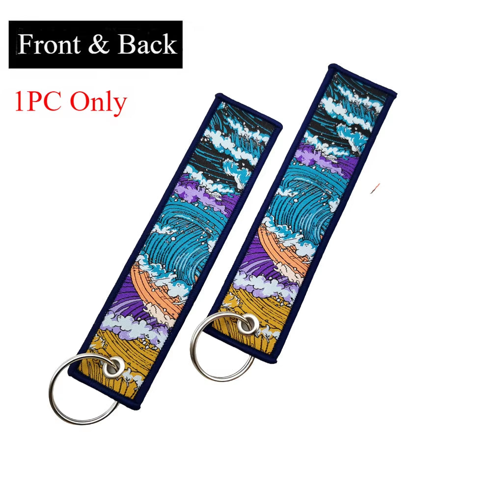 Flight Tag Key Chains