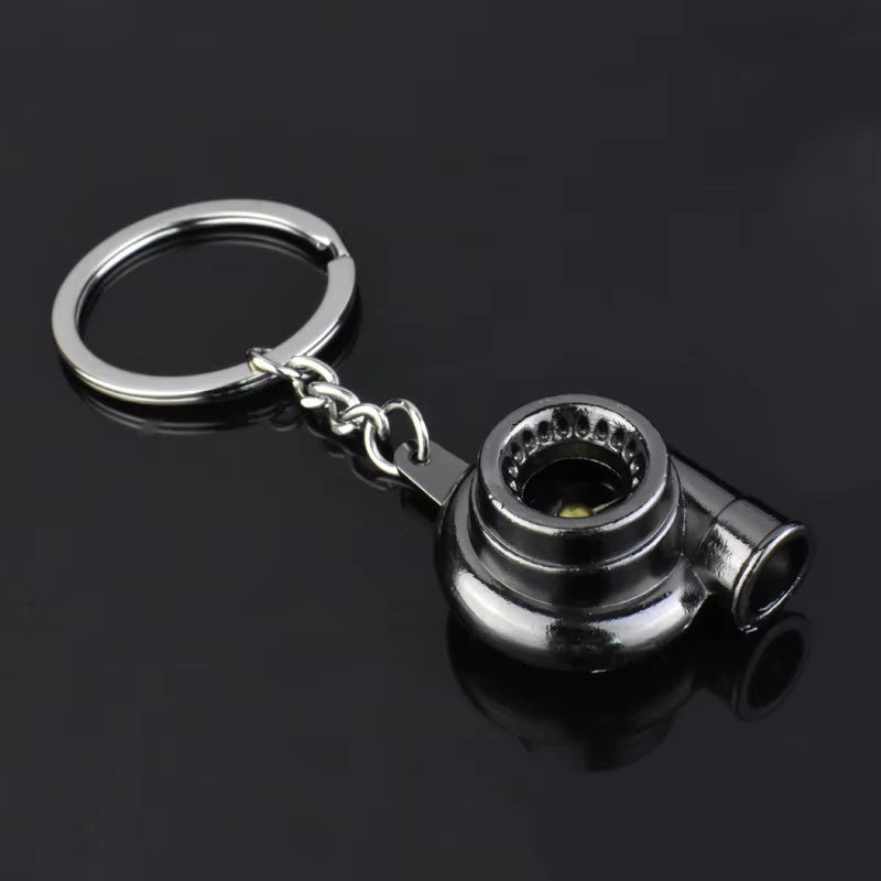Turbocharger Metal Keychain