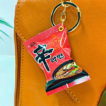 Simulation Instant Ramen Keychain