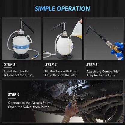 OMT Oil Dispenser Tool Kit 2 Gallon Transmission Fluid Oil Transfer Pump Set US The Night Shift Performance Street Gear by The Night Shift Automotive Apparel