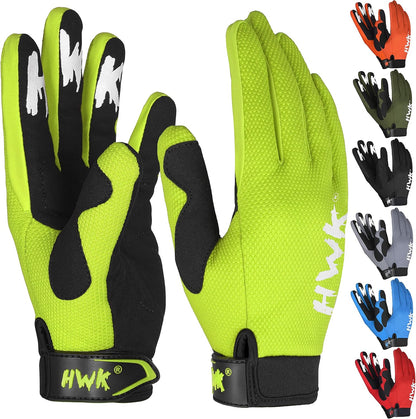 Driving/Motorcycle Gloves Hi-Vis Green The Night Shift Performance Street Gear by The Night Shift Automotive Apparel
