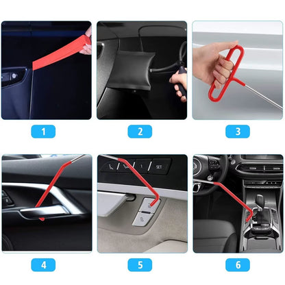 Car Window Door Emergency Open Lock Out Kit With Air Wedge Bag Pump The Night Shift Performance Street Gear by The Night Shift Automotive Apparel