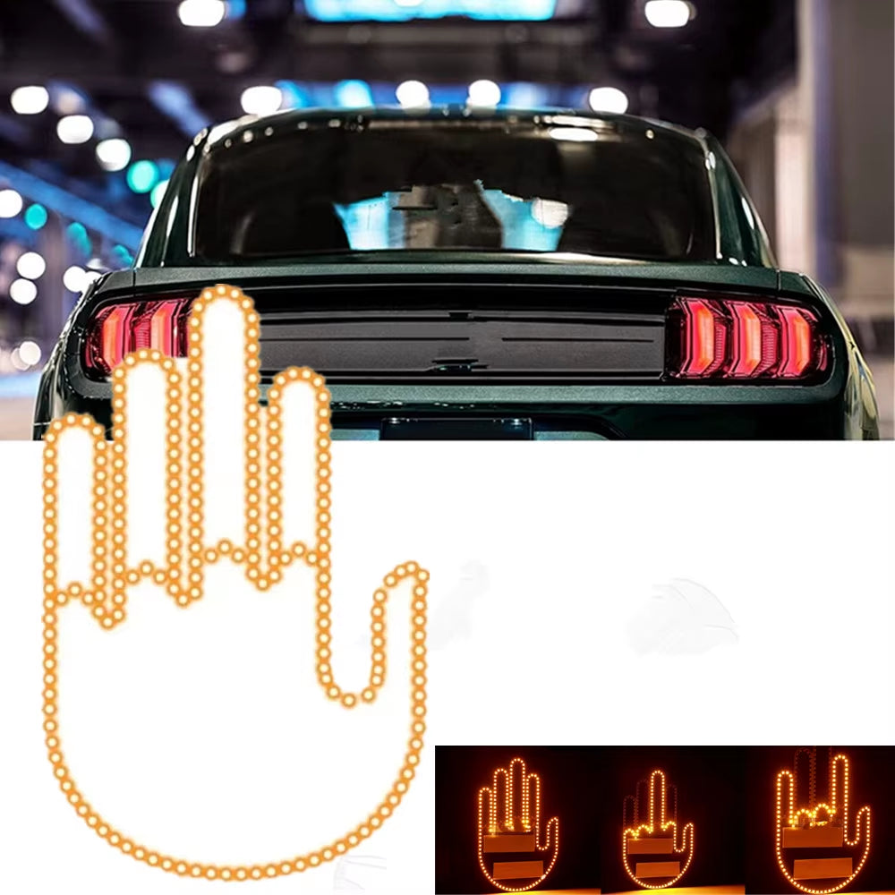 LED Hand Gesture Light with Remote for Car