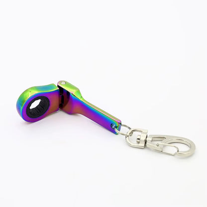 Flexible 10Mm Ratchet Wrench Keychain