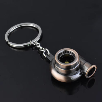 Turbocharger Metal Keychain