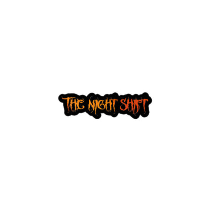 The Night Shift Kiss Cut Sticker 3″×3″ The Night Shift Performance Street Gear by The Night Shift Automotive Apparel