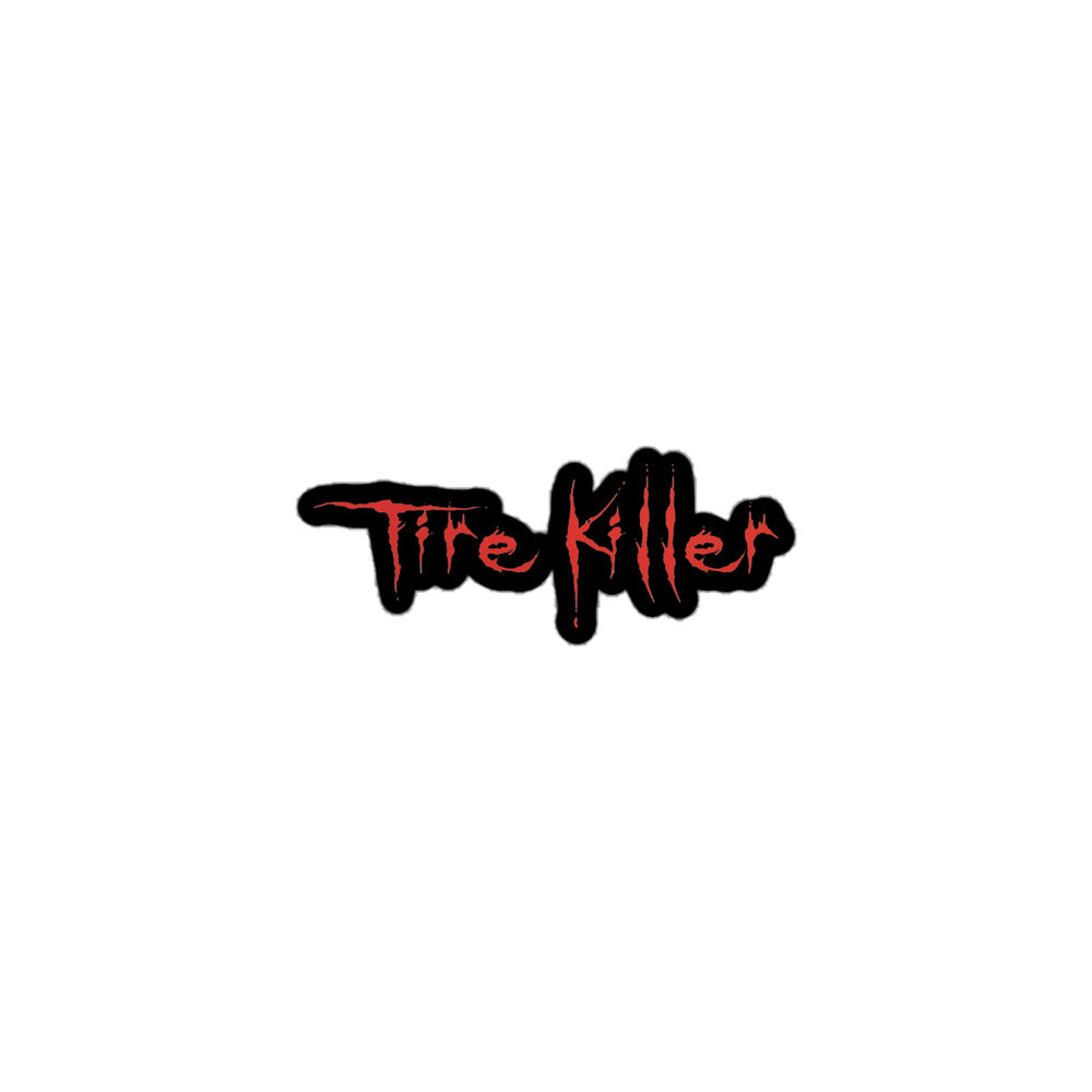 Tire Killer Kiss Cut Sticker 3″×3″ The Night Shift Performance Street Gear by The Night Shift Automotive Apparel