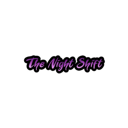 The Night Shift Kiss Cut Sticker 4″×4″ The Night Shift Performance Street Gear by The Night Shift Automotive Apparel