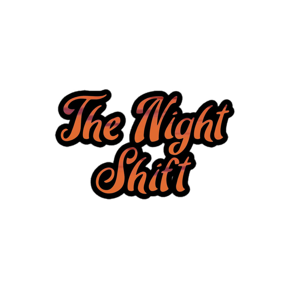 The Night Shift Kiss Cut Sticker 4″×4″ The Night Shift Performance Street Gear by The Night Shift Automotive Apparel
