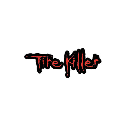 Tire Killer Kiss Cut Sticker 4″×4″ The Night Shift Performance Street Gear by The Night Shift Automotive Apparel