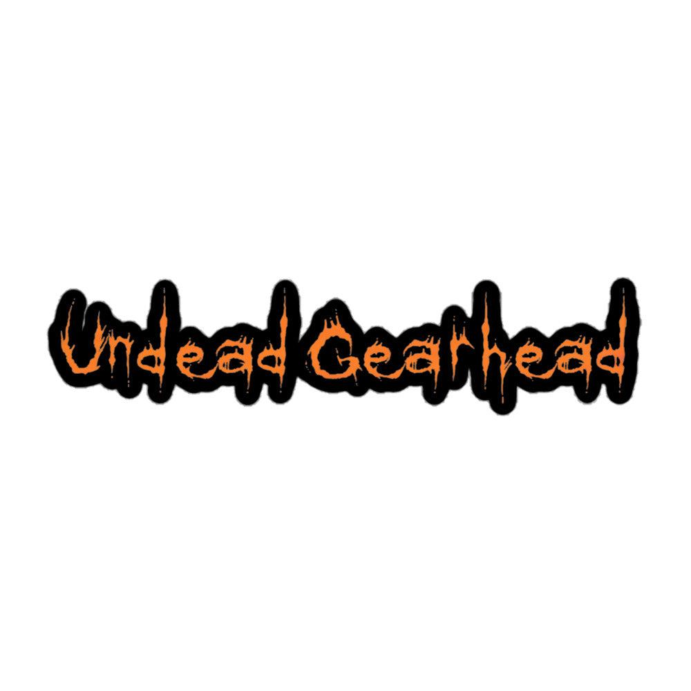 Undead Gearhead Kiss Cut Sticker 5.5″×5.5″ The Night Shift Performance Street Gear by The Night Shift Automotive Apparel