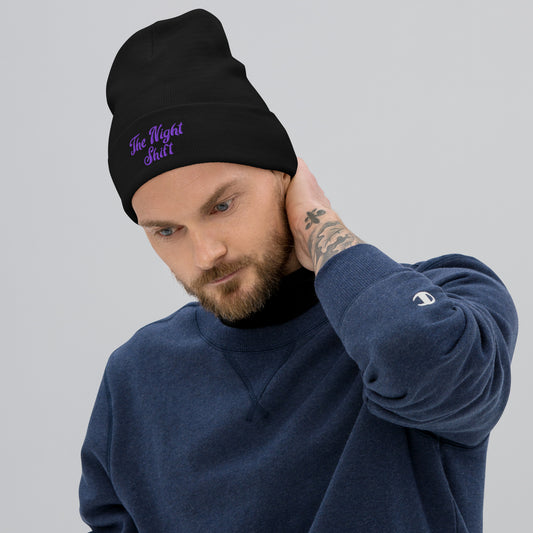 Embroidered Beanie The Night Shift Performance Street Gear by The Night Shift Automotive Apparel